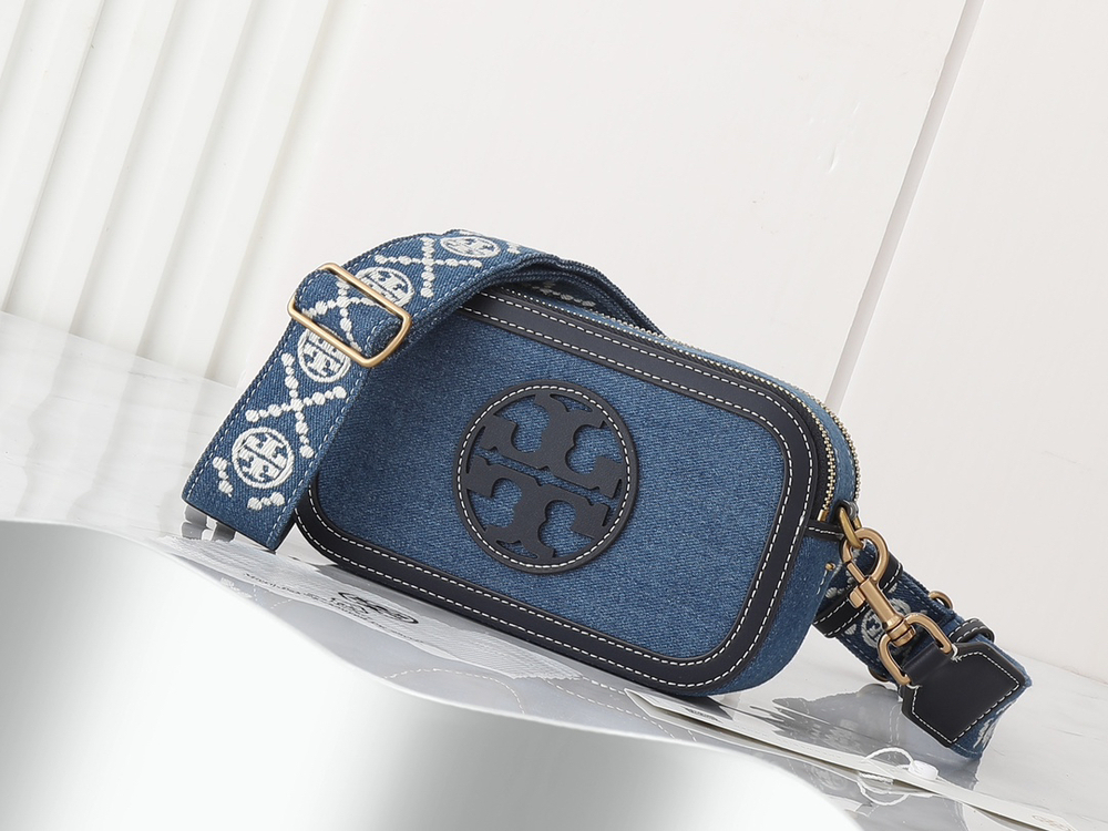 Tory Burch's New Denim Camera Bag: The Miller Shoulder Crossbody Bag